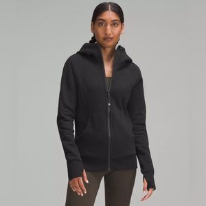 Lululemon Scuba Full Zip Hoodie in Black Size 4